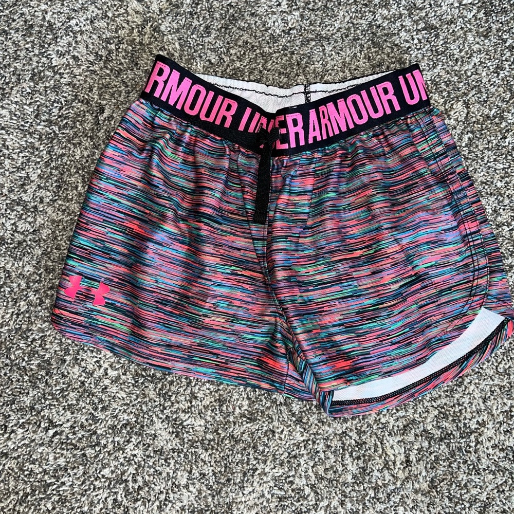 Colorful under armour shorts